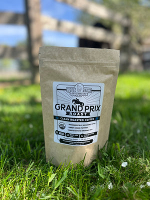 Grand Prix Roast-Concrete Cowgirl Roast Organic Coffee | White Horse Coffee Roasters | Small Batch, Clean Roasted, Fair Trade Coffee